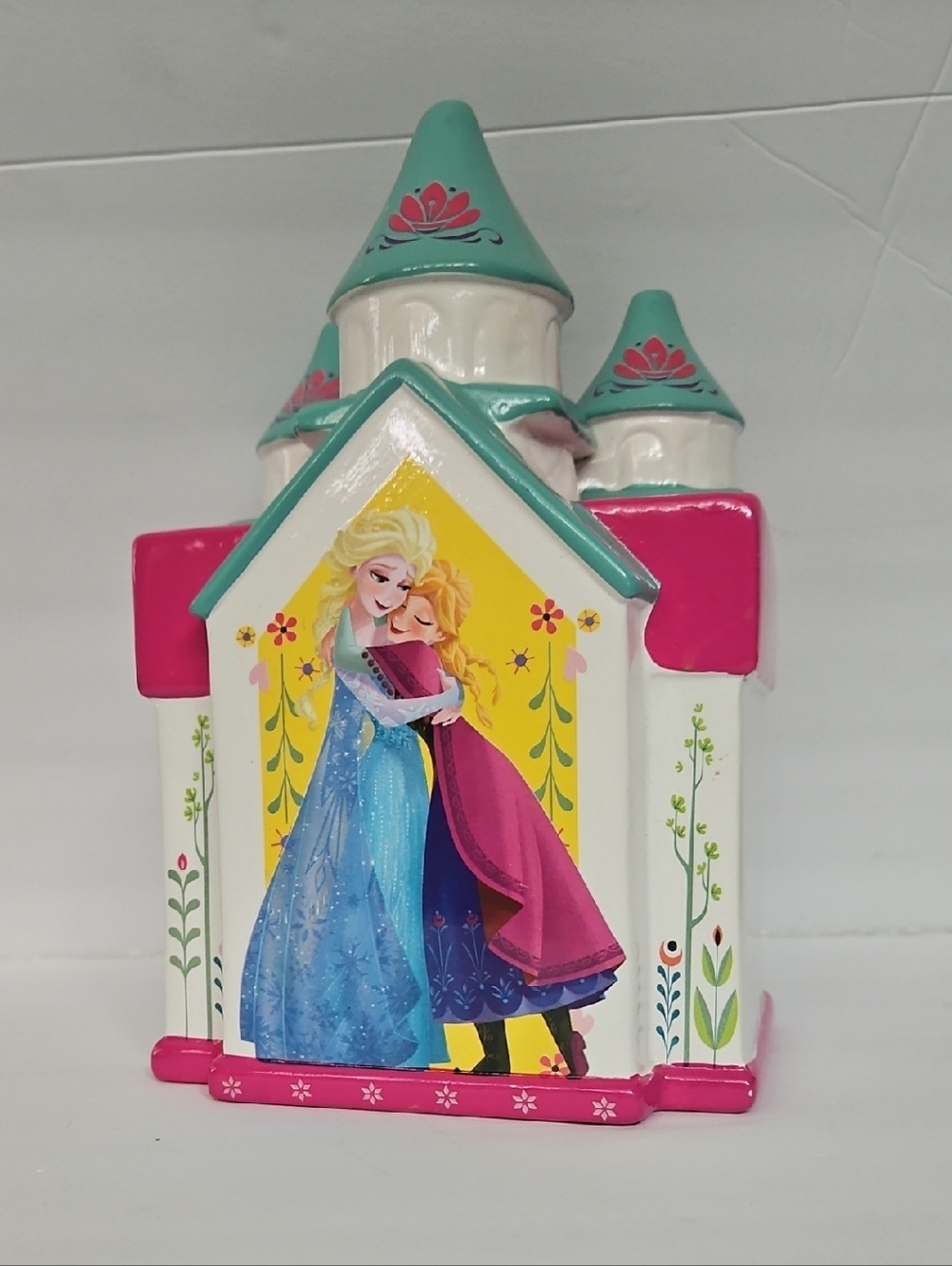 Disney Frozen Castle Themed Piggy Bank